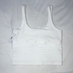 TNA butter core sports tank in white !!